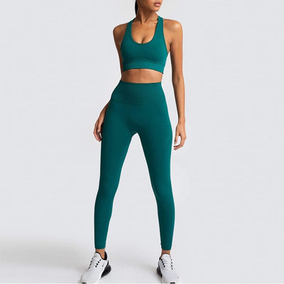 Women's Yoga Set Seamless Sportswear