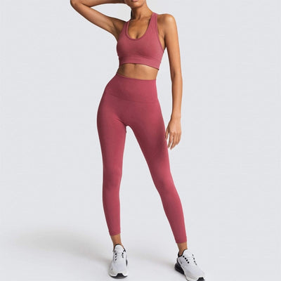 Women's Yoga Set Seamless Sportswear