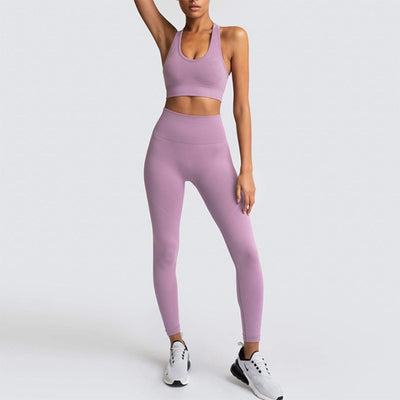 Women's Yoga Set Seamless Sportswear