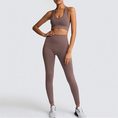 Women's Yoga Set Seamless Sportswear