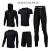 5 Pcs/Set Men's Tracksuit Sports Suit