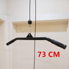 Gym Home Pully Cable Machine Attachments Biceps Triceps Blaster T-bar Handle Grip For Pull Down Rope Rowing Machine Accessories