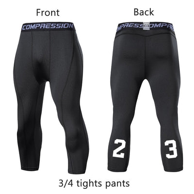 Men's Sports 3/4 Cropped Pants