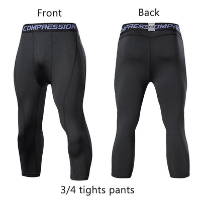 Men's Sports 3/4 Cropped Pants