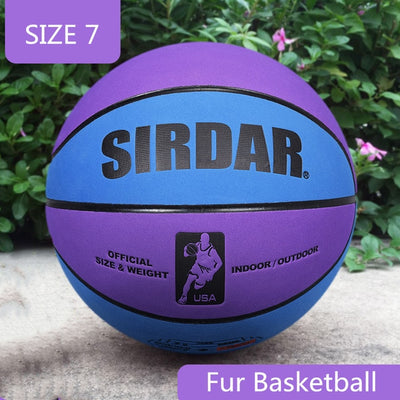 Soft Microfiber Basketball Size 7 Wear-Resistant Anti-Slip,Anti-Friction