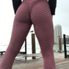 2021 Yoga Pants Fitness Sports Leggings Jacquard Sports Leggings Female Running Trousers High Waist Yoga Tight Sports Pants