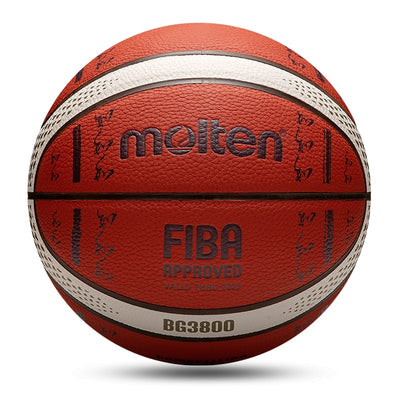 Molten Men Size 7 Basketball Ball PU Leather High Quality Universal Competition Training Authentic  Basketball baloncesto