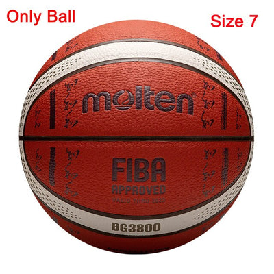 Molten Men Size 7 Basketball Ball PU Leather High Quality Universal Competition Training Authentic  Basketball baloncesto